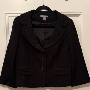 Ann Taylor Elegant Black Blazer